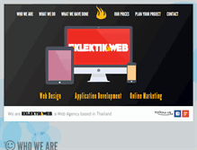 Tablet Screenshot of eklektik-web.com